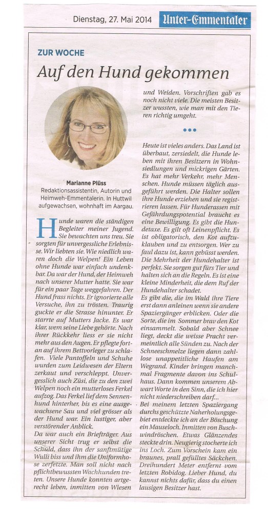 2014-05-27 Auf den Hund gekommen